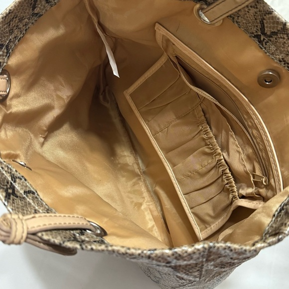 Snake print tote bag - Picture 4 of 4